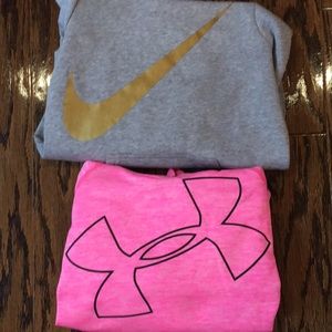 girls medium sweatshirt lot